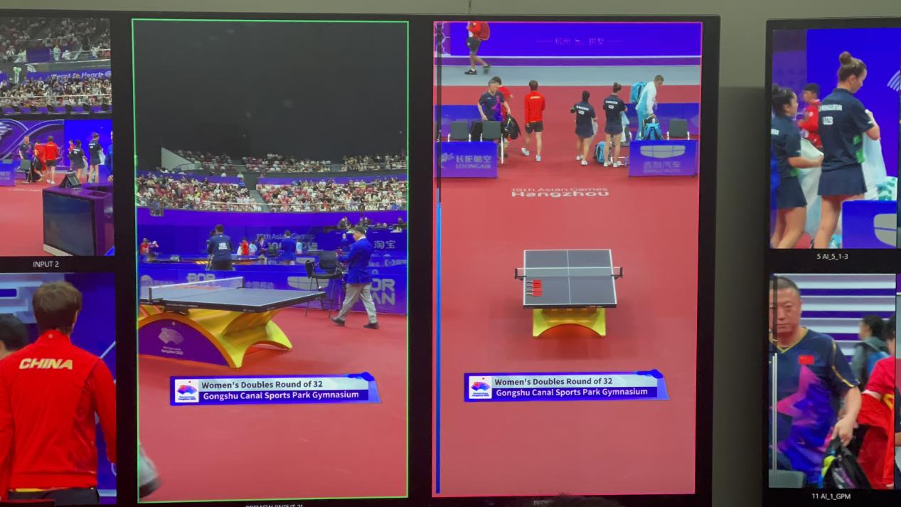 杭州亚运会乒乓球赛事竖屏信号制作系统探秘